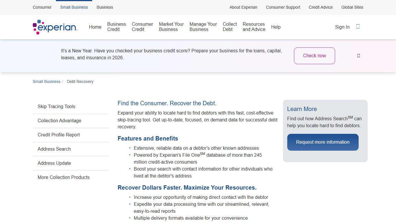 Address Search Experian